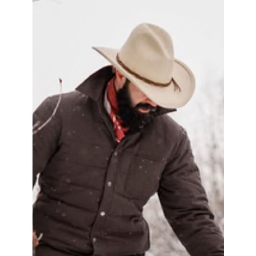 Stetson Gus Crushable Hat in Silverbelly Unisex M